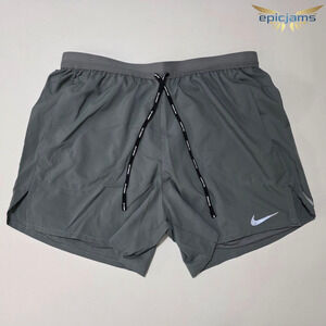 Nike Stride Dri-FIT 2-in-1 Gray 5" Men's Size XL Running Shorts CJ5467-085 New